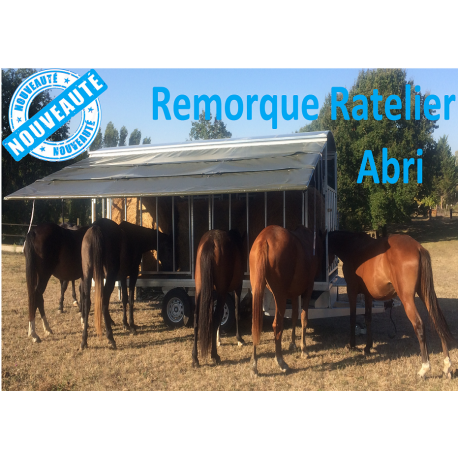 Remorque râtelier 3 en 1